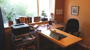 Thomas Wymark - writing desk and study
